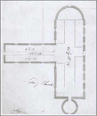 St Philips Church floorplan